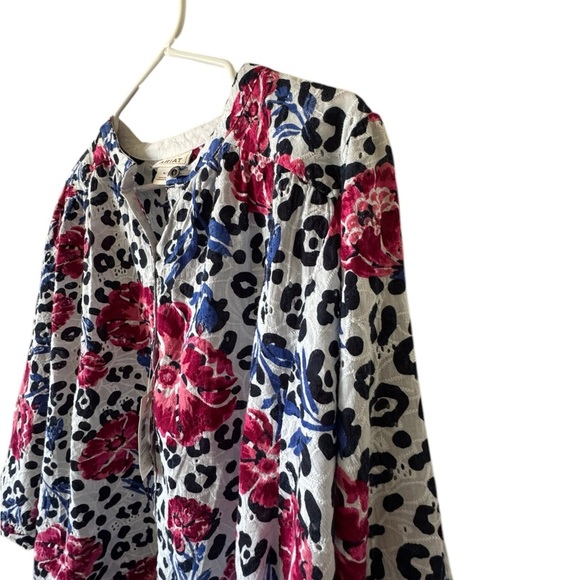 Ariat Ladies Bliss Long Sleeve Top Multi Print Size M - Picture 7 of 15